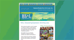 Desktop Screenshot of healart.org